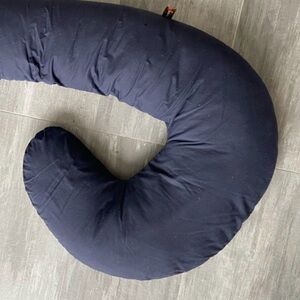 snoogle blue grey jersey leachco cover only